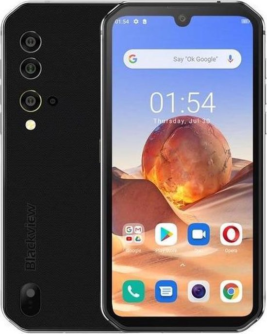 Blackview BV9900E Smartphone 128GB Zilver