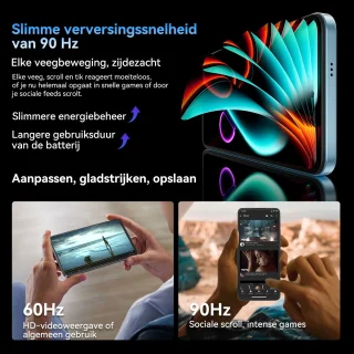 Blackview COLOR6 Smartphone 24GB 128GB Wit