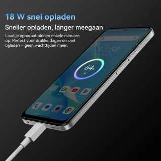 Blackview COLOR6 Smartphone 24GB 128GB Wit