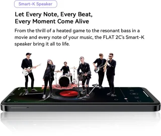 Blackview FLAT 2C Smartphone 6,56" 6GB/64GB Dual SIM Zwart