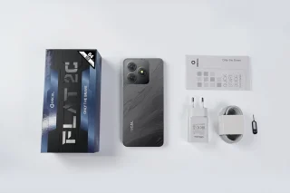 Blackview FLAT 2C Smartphone 6,56" 6GB/64GB Dual SIM Zwart
