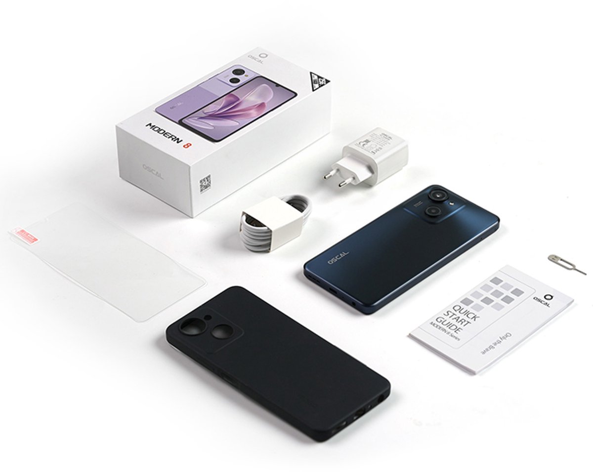 Blackview Modern 8 Smartphone 16GB RAM 128GB Blauw