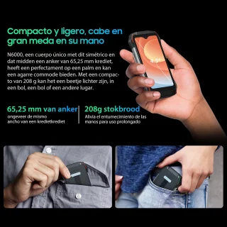 Blackview N6000 - Mini Robuuste Smartphone