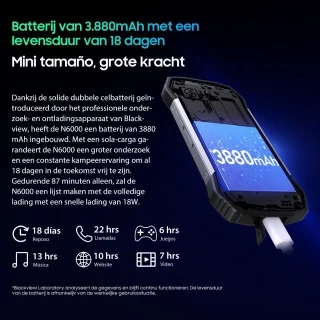 Blackview N6000 - Mini Robuuste Smartphone