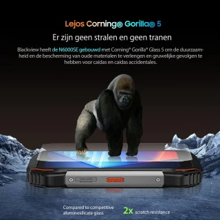 Blackview N6000SE Robuuste Smartphone 128GB Oranje