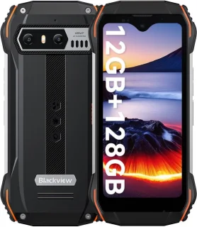 Blackview N6000SE Robuuste Smartphone 128GB Oranje
