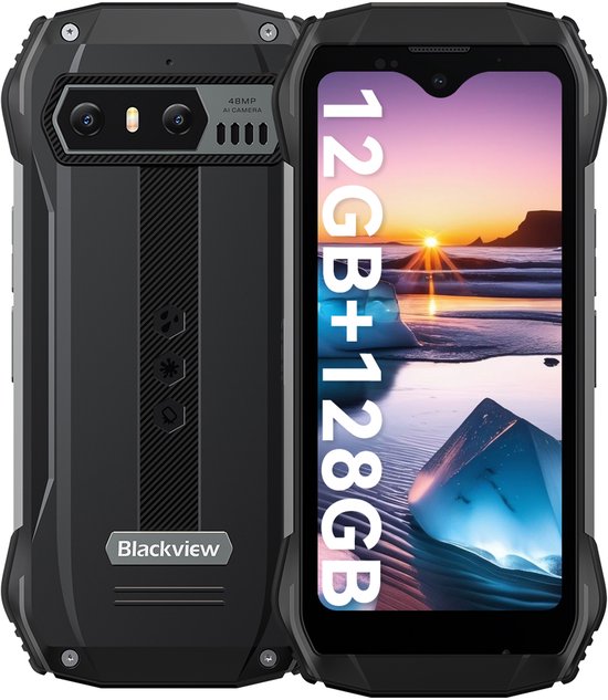 Blackview N6000SE Robuuste Smartphone 128GB Zwart