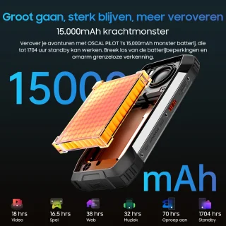 Blackview PILOT 1 Smartphone Zwart 16GB 256GB