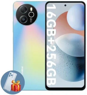 Blackview SHARK 8 Smartphone 16GB RAM 256GB Blauw