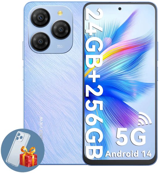 Blackview SHARK 9 Smartphone 24GB 256GB Blauw