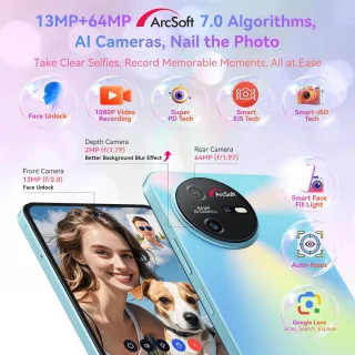 Blackview Tiger 12 Smartphone 24GB+256GB Grijs