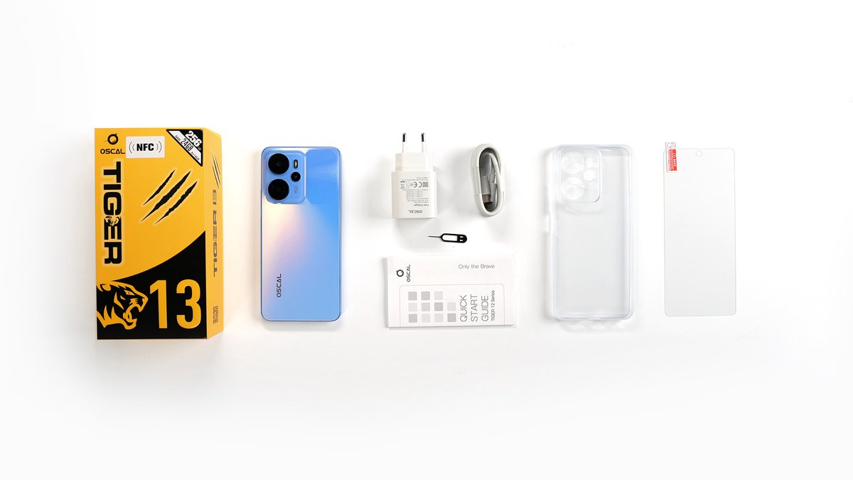Blackview Tiger 13 5G Smartphone 24GB+256GB Blauw