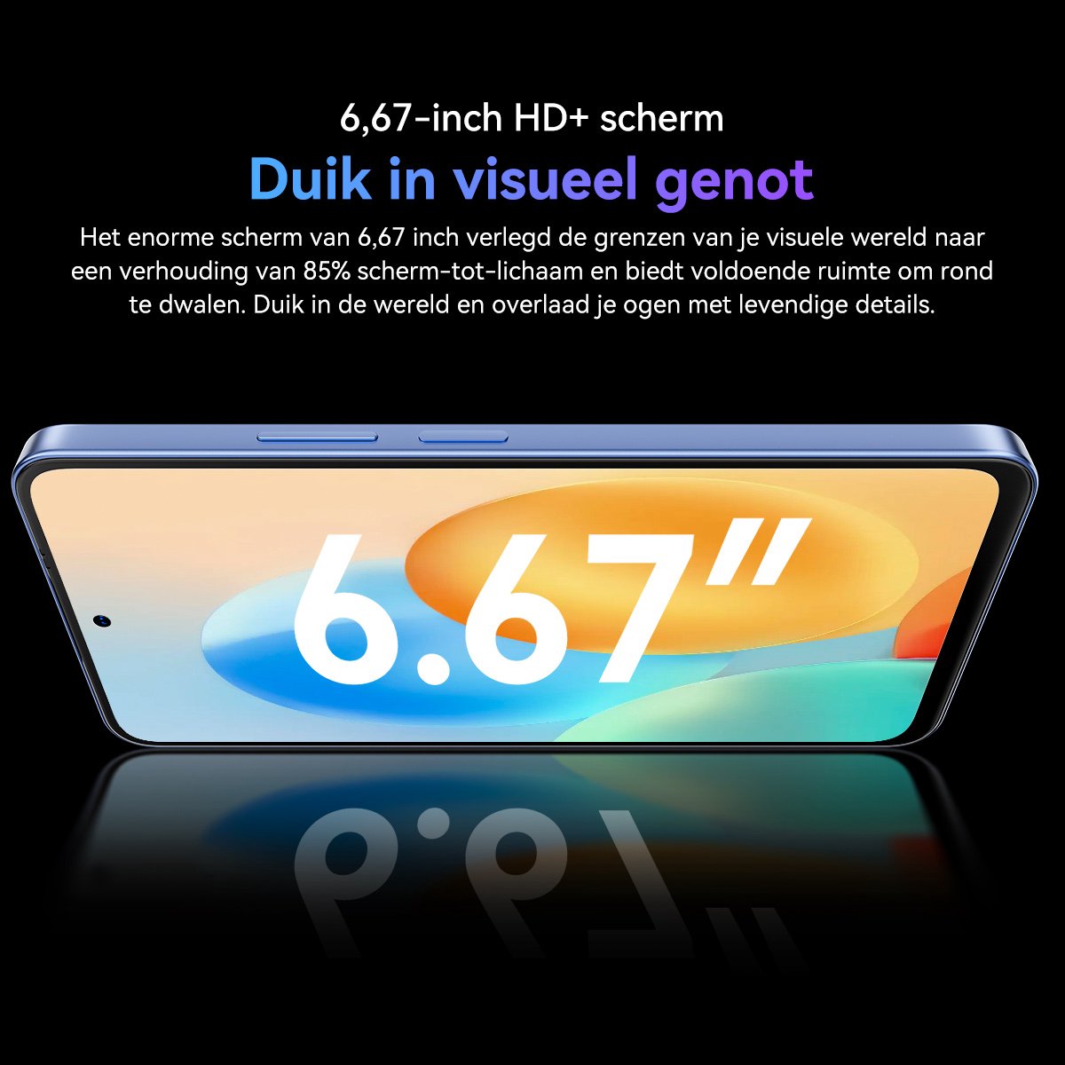 Blackview Tiger 13 5G Smartphone 24GB+256GB Blauw