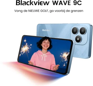 Blackview WAVE 9C Smartphone - Blauw