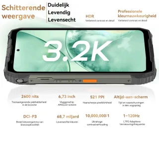 Blackview XPLORE 2 Projector Robuuste smartphone Zwart