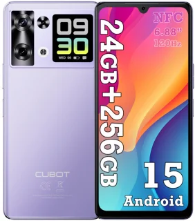 De CUBOT P90 Smartphone - Paars in één oogopslag