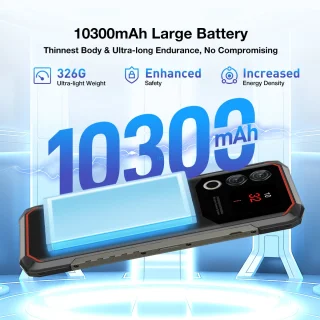DOOGEE Blade 10 Max Smartphone Zwart