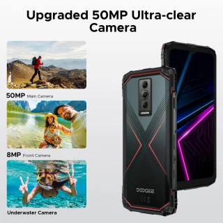 DOOGEE Blade 10 Pro Energy Smartphone - Rood