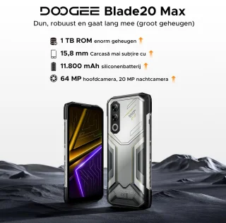 DOOGEE Blade 20 Max - Outdoor smartphone