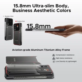 DOOGEE Blade20 Ultra Smartphone - Rood