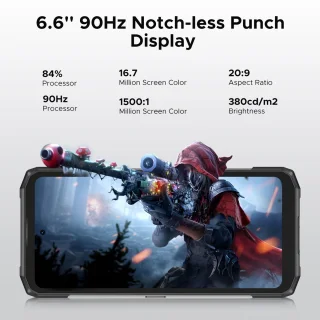 DOOGEE Blade20 Ultra Smartphone Zilver