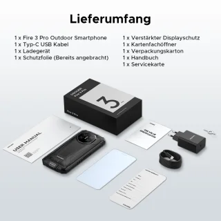 DOOGEE Fire 3 Pro Outdoor smartphone