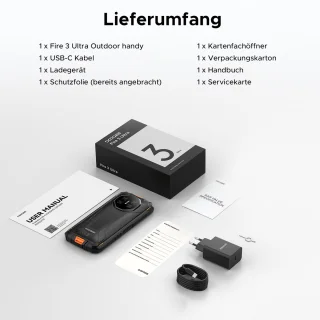 DOOGEE Fire 3 Ultra smartphone
