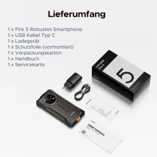 DOOGEE Fire 5 Outdoor-telefoon