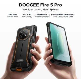 DOOGEE Fire 5 Pro Outdoor Smartphone