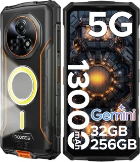 DOOGEE Fire 7 Pro 5G smartphone - 32GB RAM / 256GB opslag - Oranje