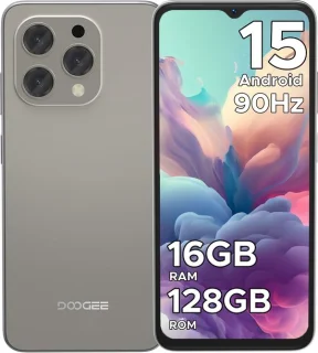 DOOGEE N55 16GB+128GB Android 15 Smartphone zonder Contract