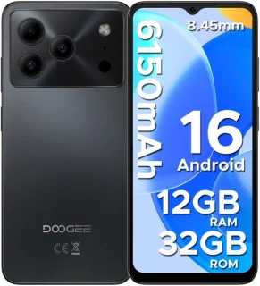 DOOGEE Note 56 Lite dual-sim-smartphone zwart
