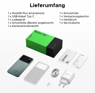 DOOGEE Note 56 Plus smartphone zonder contract