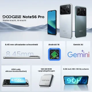DOOGEE Note 56 Pro AI Smartphone