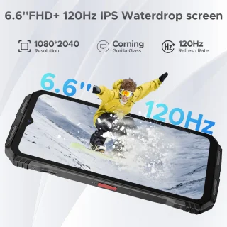 DOOGEE S118 Pro 5G - Mobiele telefoon - Zilver