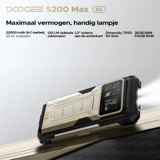 DOOGEE S200 Max - Outdoor-telefoon