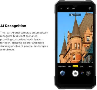 DOOGEE S200 Max Rugged Smartphone Zwart
