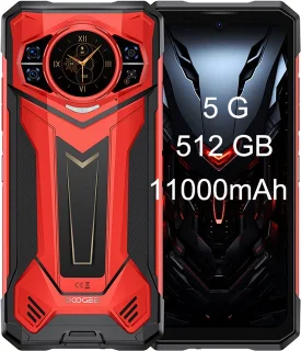 DOOGEE S200 Plus Robuuste Smartphone - Rood