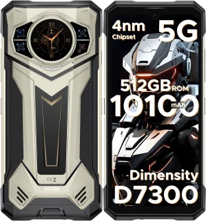 DOOGEE S200 Plus smartphone Goud