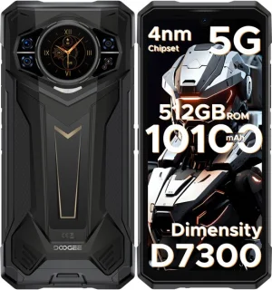 DOOGEE S200 Plus smartphone Zwart