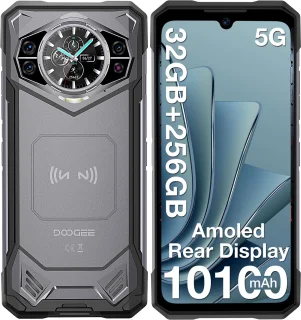 DOOGEE S200 Smartphone Donkergrijs
