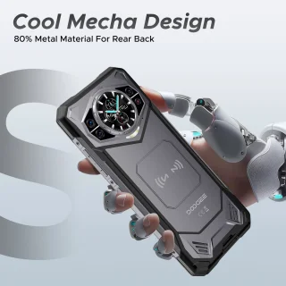 DOOGEE S200 Smartphone Donkergrijs