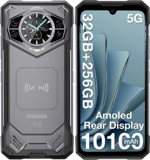 DOOGEE S200 Smartphone Donkergrijs