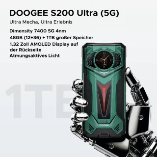 DOOGEE S200 Ultra Ontgrendelde Outdoor Smartphone