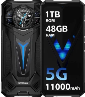 DOOGEE S200 Ultra Robuuste Smartphone Zwart