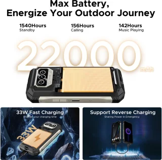 DOOGEE V MAX S Smartphone Titanium