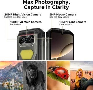 DOOGEE V MAX S Telefoon Grijs
