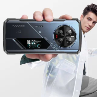 DOOGEE V40 Pro smartphone Blauw