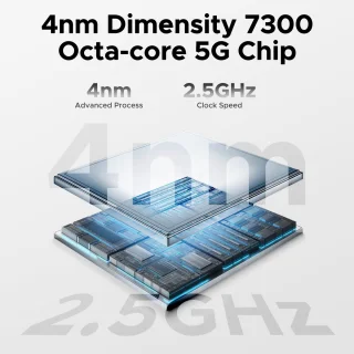 DOOGEE V40 Pro smartphone Blauw