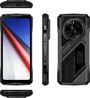 Doogee V40PRO Robuuste Smartphone Zilver 16GB RAM 512GB ROM